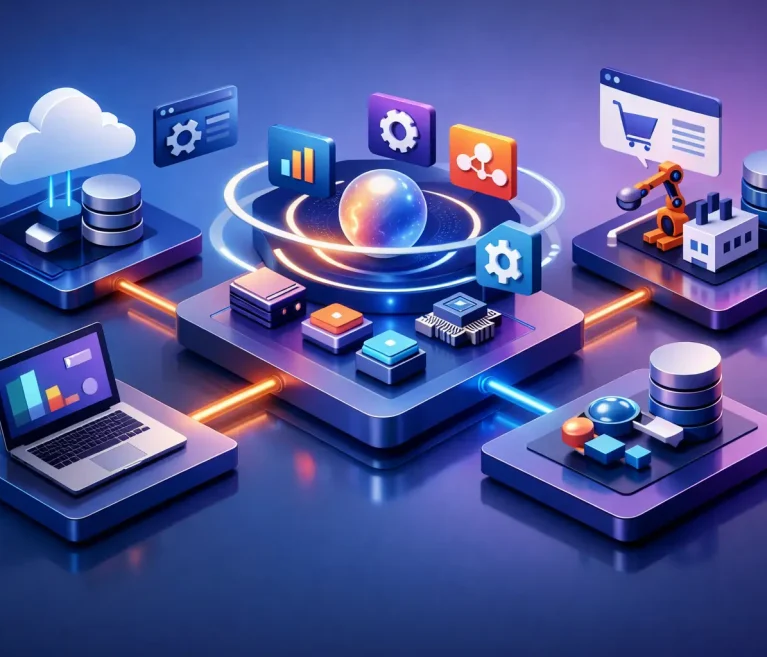 Systeme miteinander verbinden per Software