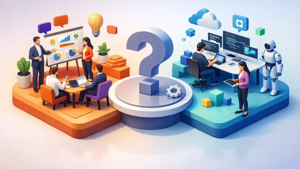 Agentur oder Softwarepartner - was passt?
