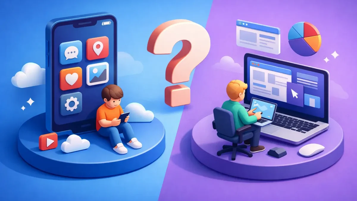 App oder Webanwendung - was passt besser?