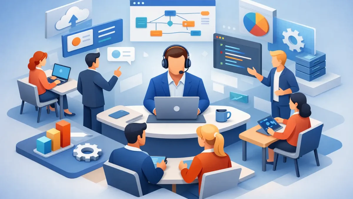 Fester Ansprechpartner im Softwareprojekt